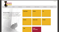 Desktop Screenshot of catseyewebdesign.com